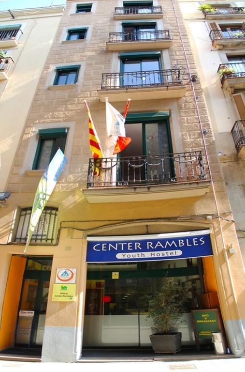 Center-Ramblas Pensionat Barcelona Exteriör bild